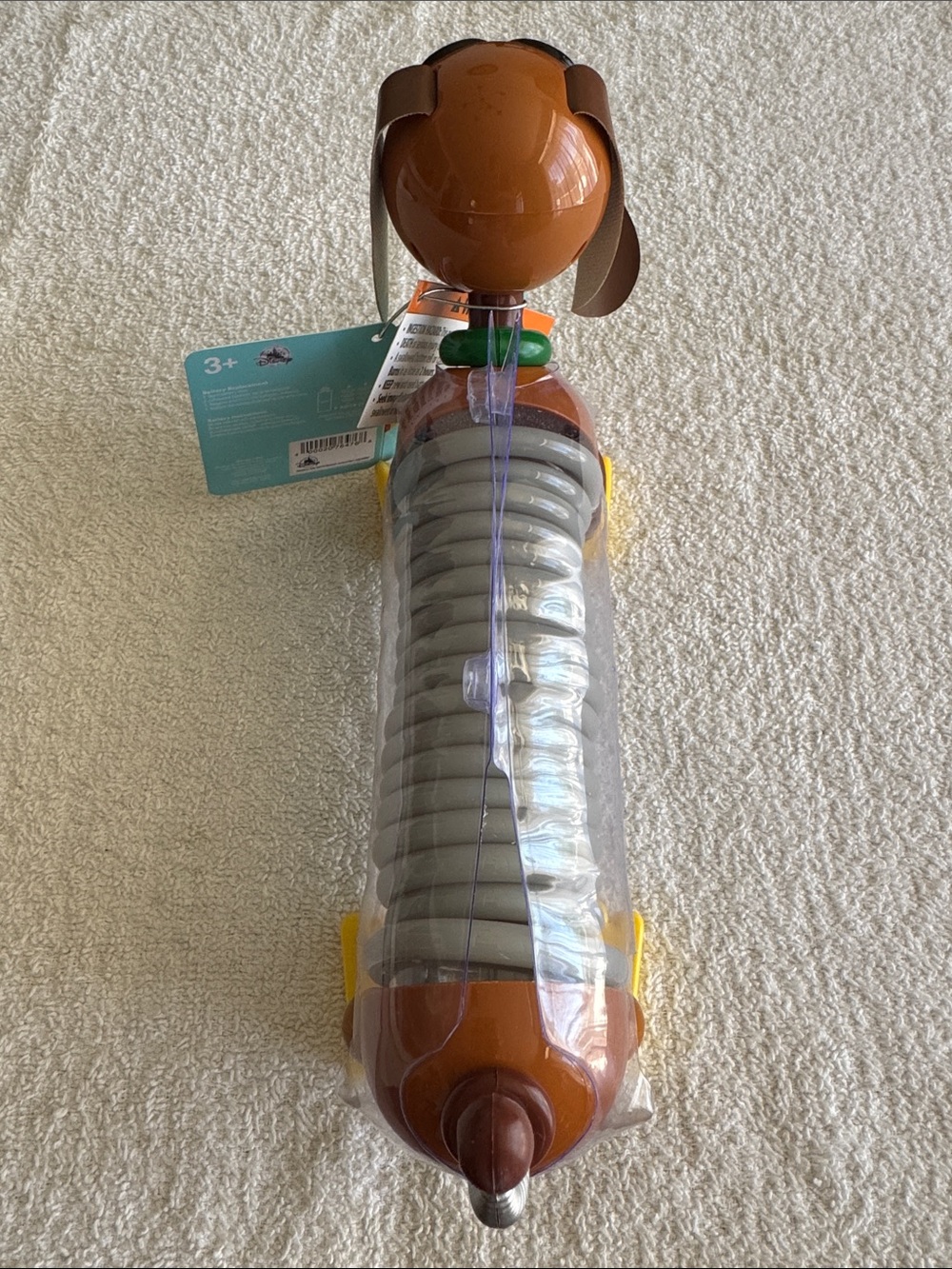 Disney Pixar Toy Story “Light Up Slinky Dog” Toy - Brown & Yellow - Picture 8 of 8
